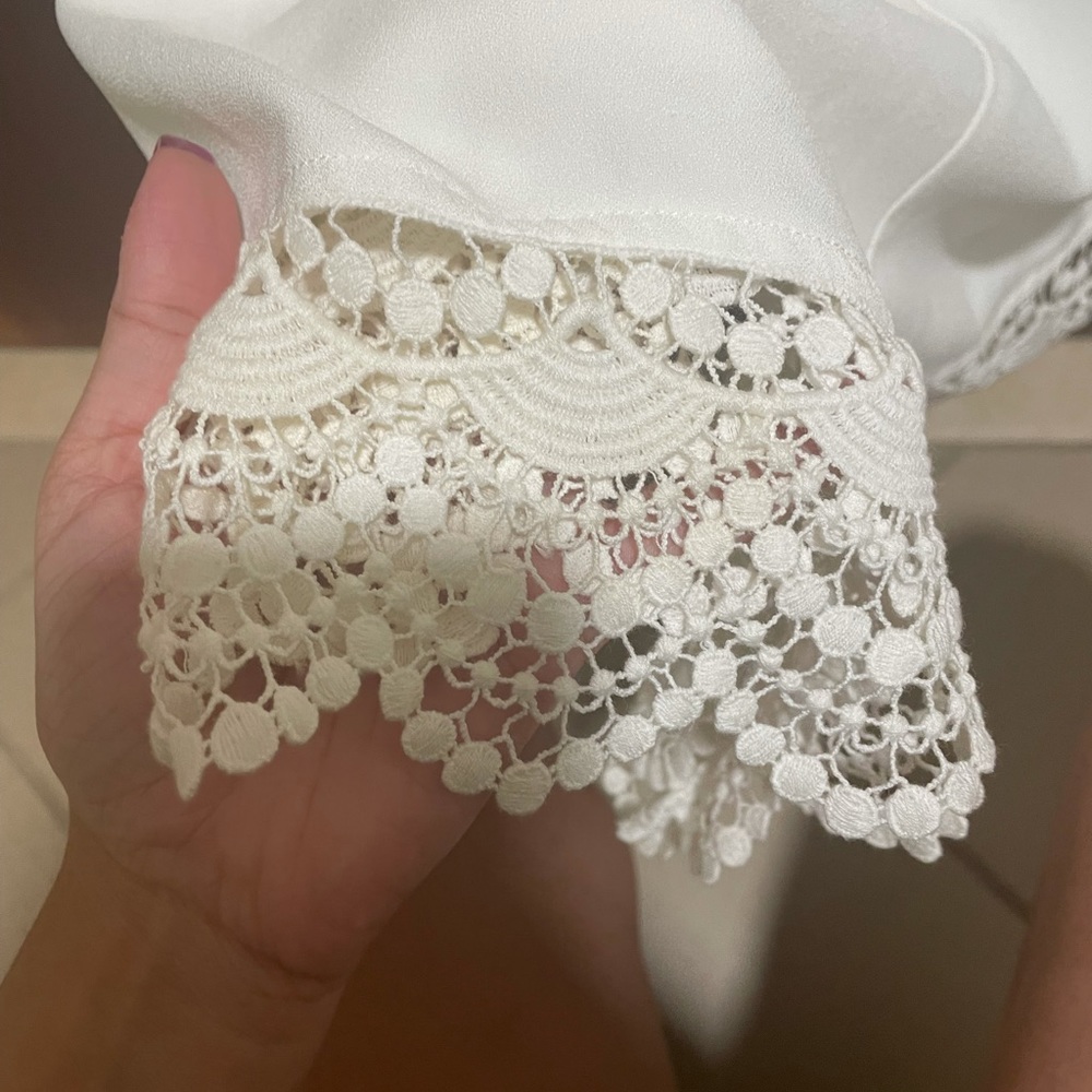 MISSGUIDED WHITE ROMPER - Picture 3 of 4